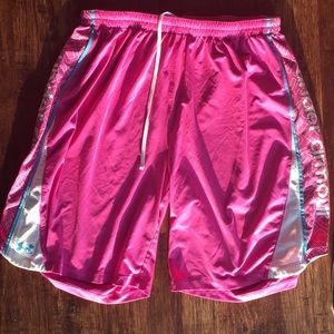Long Under Armor shorts!